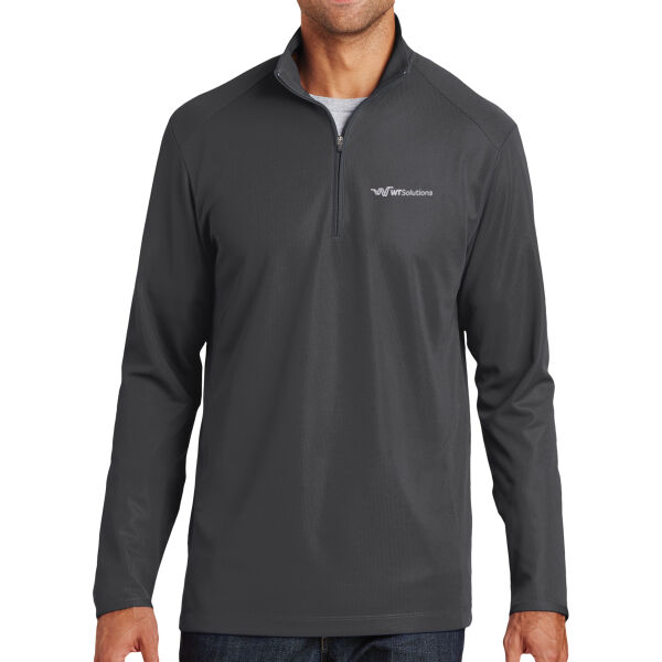   - Pinpoint Mesh 1/2 Zip Thumbnail