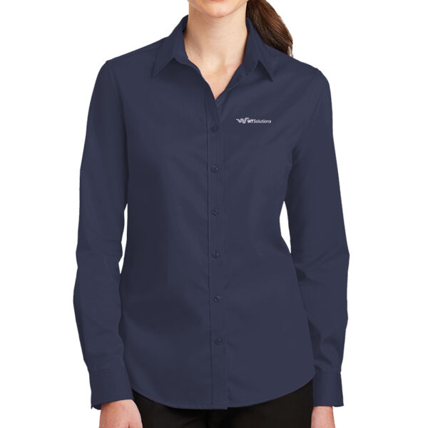   - Ladies SuperPro ™ Twill Shirt Thumbnail