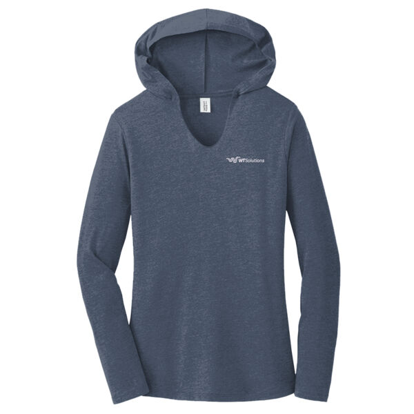   - Ladies Perfect Tri ® Long Sleeve Hoodie Thumbnail